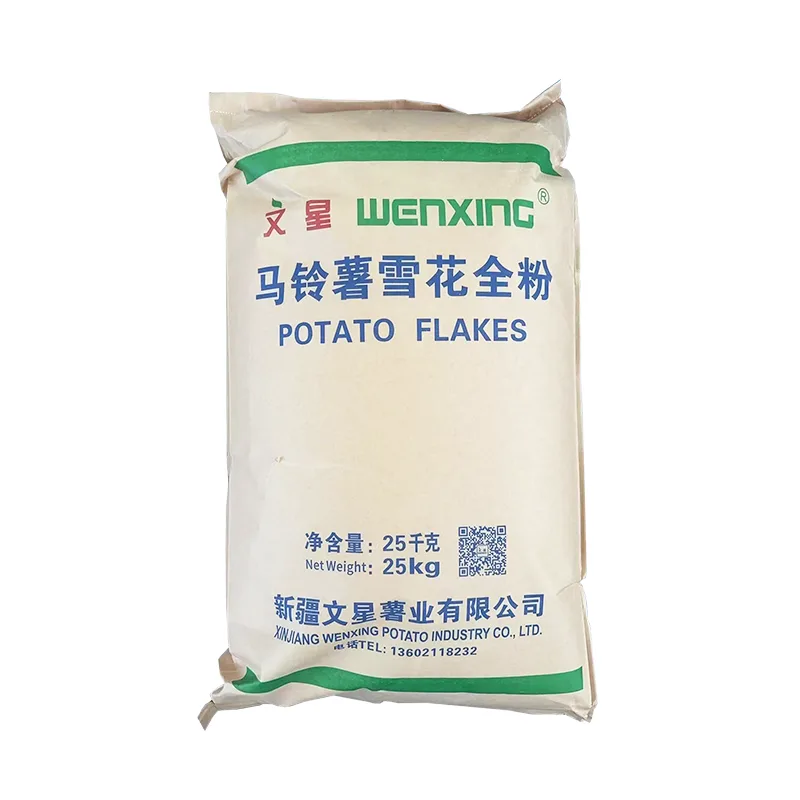 Farinha de floco de neve de batata para alimentos congelados